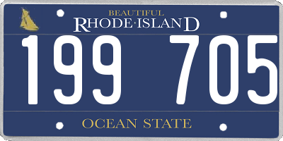 RI license plate 199705