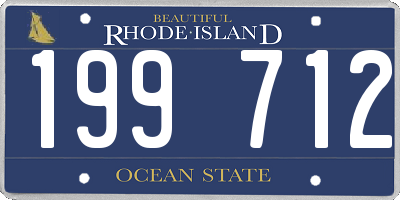 RI license plate 199712