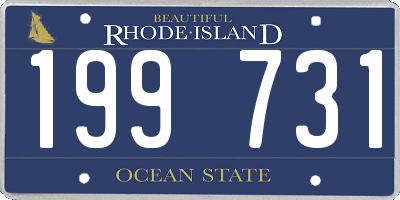 RI license plate 199731