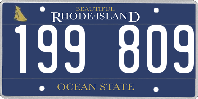 RI license plate 199809