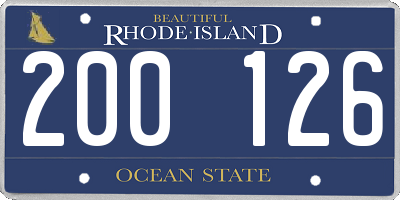 RI license plate 200126
