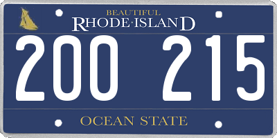 RI license plate 200215