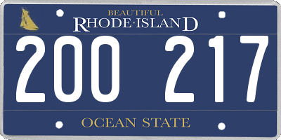 RI license plate 200217