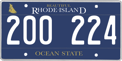 RI license plate 200224