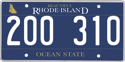 RI license plate 200310