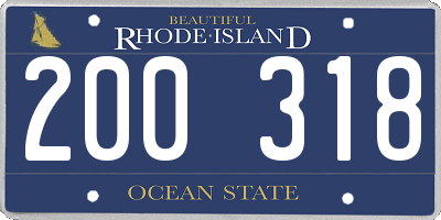 RI license plate 200318