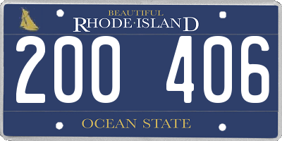 RI license plate 200406