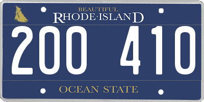 RI license plate 200410