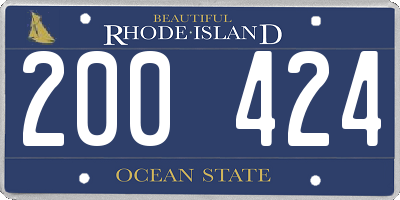RI license plate 200424