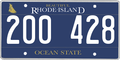 RI license plate 200428