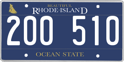 RI license plate 200510