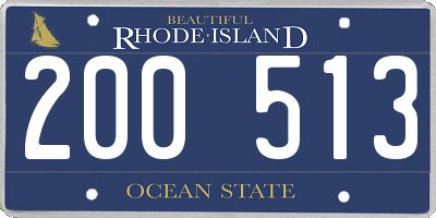 RI license plate 200513