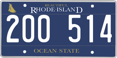 RI license plate 200514