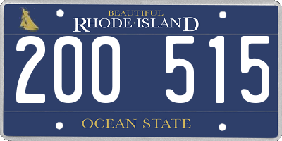 RI license plate 200515