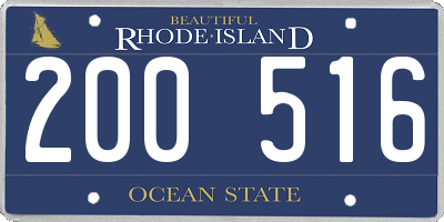RI license plate 200516
