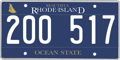RI license plate 200517