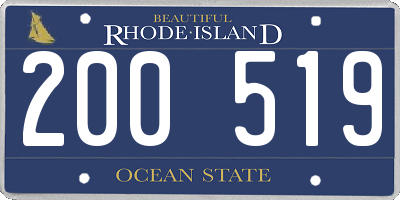 RI license plate 200519