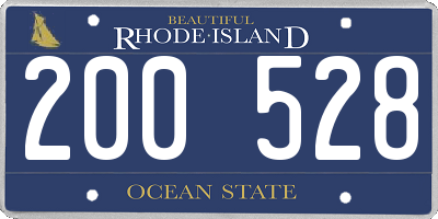 RI license plate 200528