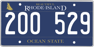 RI license plate 200529