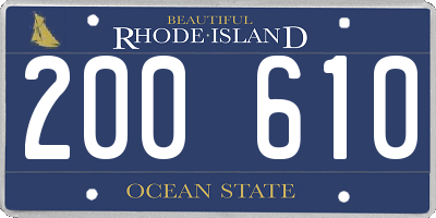RI license plate 200610