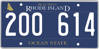 RI license plate 200614
