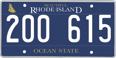 RI license plate 200615