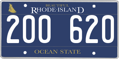 RI license plate 200620