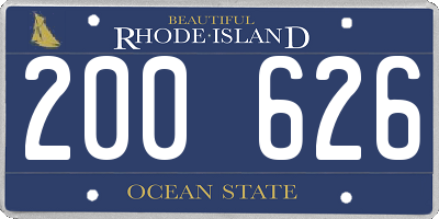 RI license plate 200626