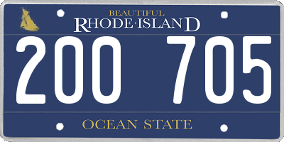 RI license plate 200705