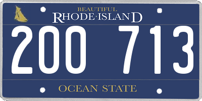 RI license plate 200713