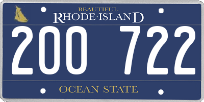 RI license plate 200722