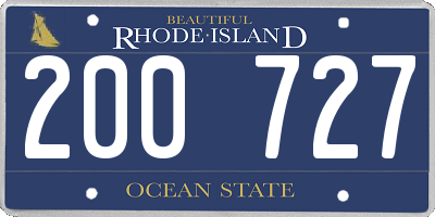 RI license plate 200727