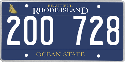 RI license plate 200728
