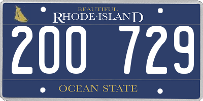 RI license plate 200729