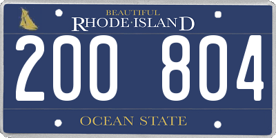 RI license plate 200804