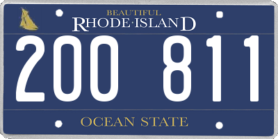 RI license plate 200811