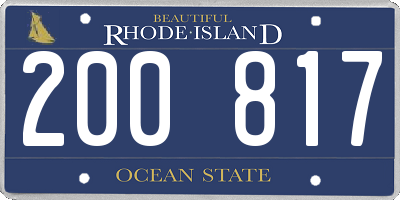 RI license plate 200817