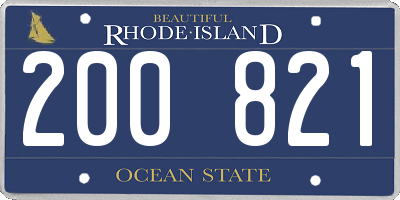 RI license plate 200821