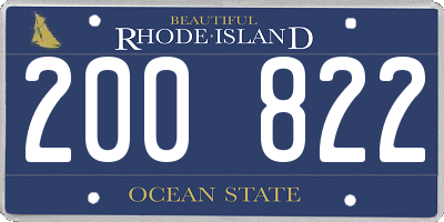 RI license plate 200822