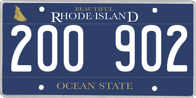 RI license plate 200902