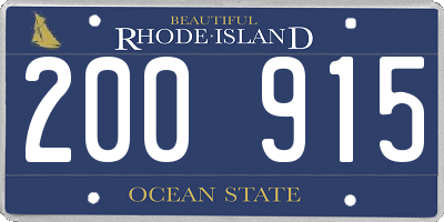 RI license plate 200915