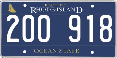 RI license plate 200918