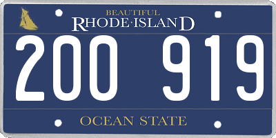 RI license plate 200919