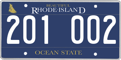 RI license plate 201002