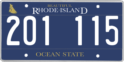 RI license plate 201115