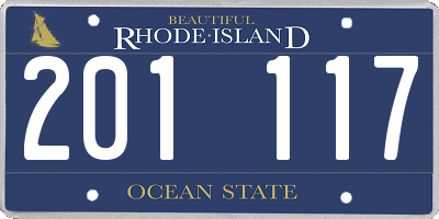 RI license plate 201117