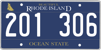 RI license plate 201306