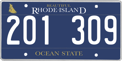 RI license plate 201309