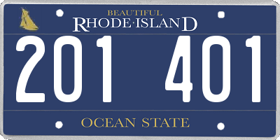 RI license plate 201401