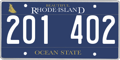 RI license plate 201402